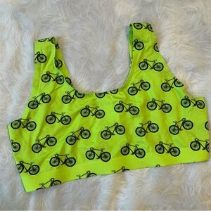 MeUndies Neon Bike Bralette